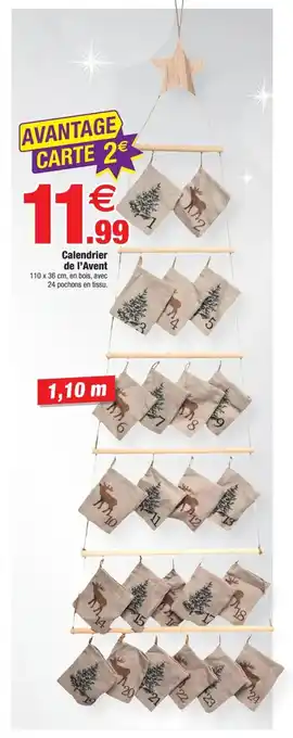 Bazarland Calendrier de l'Avent offre