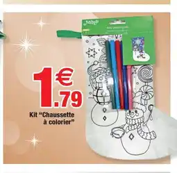 Bazarland Kit Chaussette à colorier offre