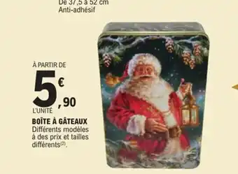 E.Leclerc Express Boîte à gâteaux offre