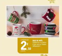 E.Leclerc Express Mug de noël offre