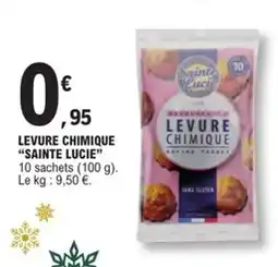 E.Leclerc Express SAINTE LUCIE Levure chimique offre