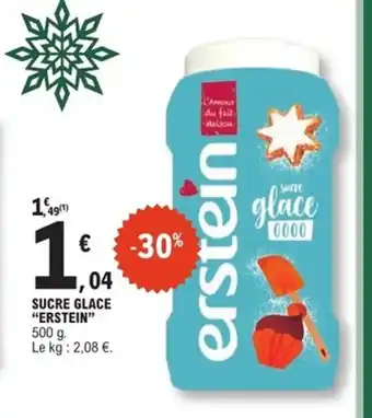 E.Leclerc Express ERSTEIN Sucre glace offre