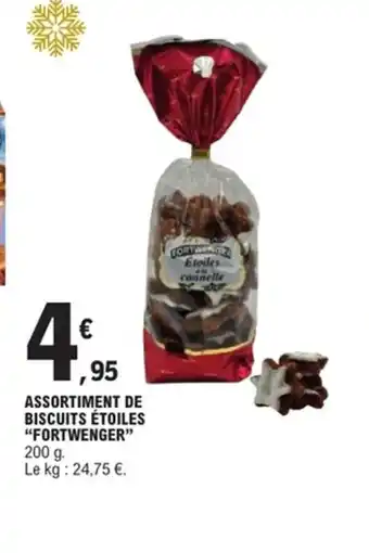 E.Leclerc Express FORTWENGER Assortiment de biscuits étoiles offre