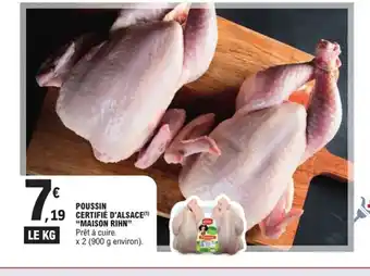 E.Leclerc Express MAISON RIHN Poussin certifié d'alsace offre