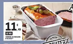E.Leclerc Express Terrine au riesling d'alsace offre