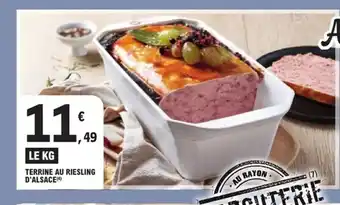 E.Leclerc Express Terrine au riesling d'alsace offre