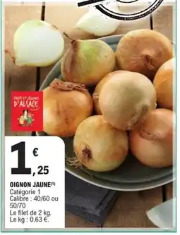 E.Leclerc Express Oignon jaune offre