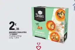 E.Leclerc Express 3 TOQUES Bouchées feuilletées offre
