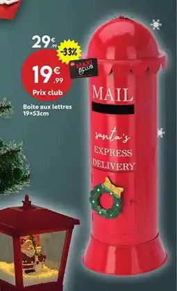 Maxi Bazar Boite aux lettres offre