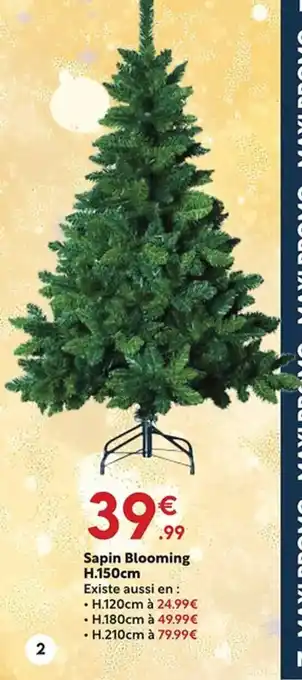 Maxi Bazar Sapin Blooming offre