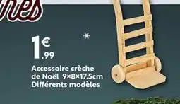 Maxi Bazar Accessoire crèche de Noël offre