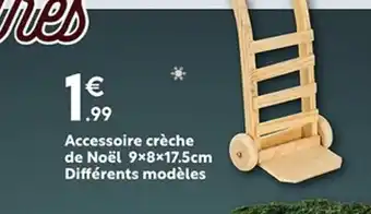 Maxi Bazar Accessoire crèche de Noël offre