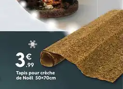 Maxi Bazar Tapis pour crèche de Noël offre
