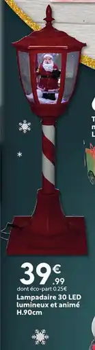 Maxi Bazar Lampadaire 30 LED lumineux et animé offre