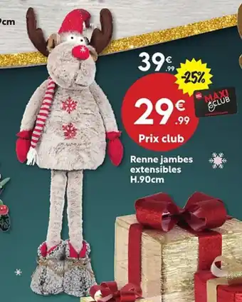 Maxi Bazar Renne jambes extensibles offre