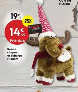 Maxi Bazar Renne chapeau et écharpe offre