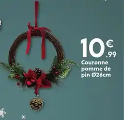 Maxi Bazar Couronne pomme de pin offre