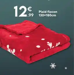 Maxi Bazar Plaid flocon offre