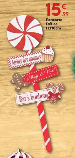 Maxi Bazar Pancarte Délice offre