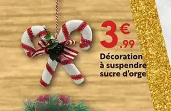 Maxi Bazar Décoration à suspendre sucre d'orge offre