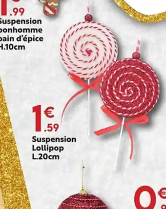 Maxi Bazar Suspension Lollipop offre
