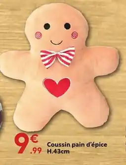 Maxi Bazar Coussin pain d'épice offre