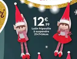 Maxi Bazar Lutin fripouille à suspendre offre