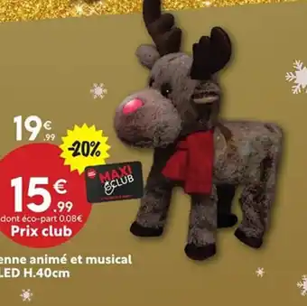 Maxi Bazar Renne animé et musical offre