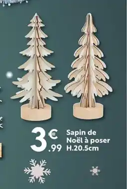 Maxi Bazar Sapin de Noël à poser offre