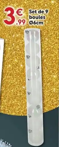 Maxi Bazar Set de 9 boules offre