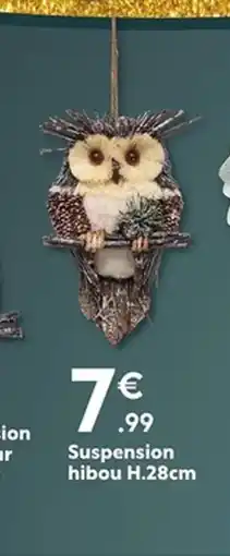 Maxi Bazar Suspension hibou offre