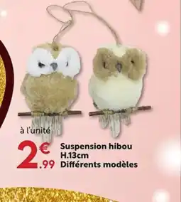 Maxi Bazar Suspension hibou offre