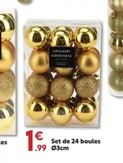 Maxi Bazar Set de 24 boules offre