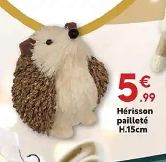 Maxi Bazar Hérisson pailleté offre