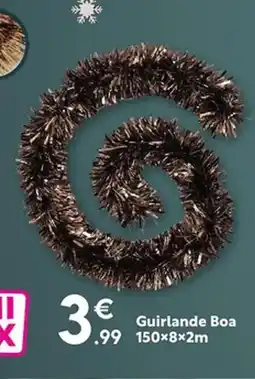 Maxi Bazar Guirlande Boa offre