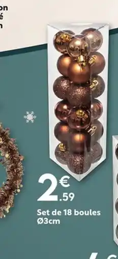 Maxi Bazar Set de 18 boules offre