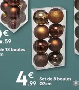 Maxi Bazar Set de 8 boules offre