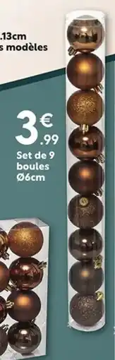 Maxi Bazar Set de 9 boules offre