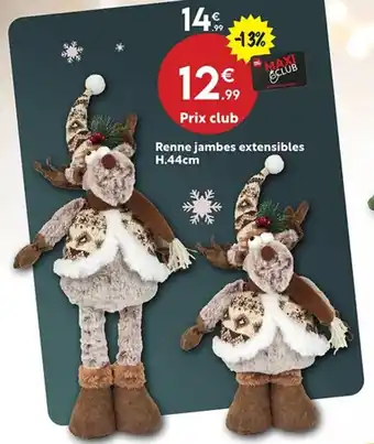 Maxi Bazar Renne jambes extensibles offre