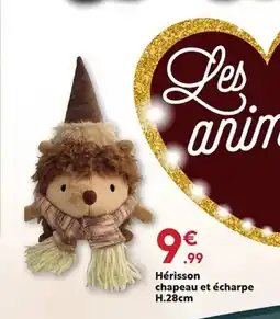 Maxi Bazar Hérisson chapeau et écharpe offre