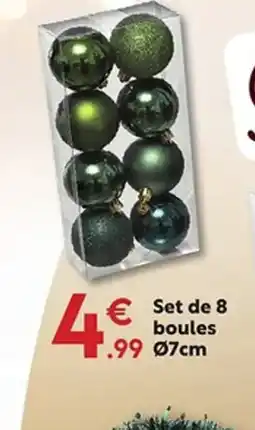Maxi Bazar Set de 8 boules offre