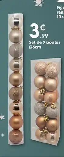 Maxi Bazar Set de 9 boules offre