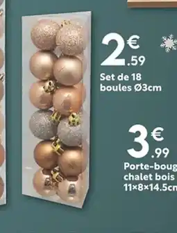 Maxi Bazar Set de 18 boules offre