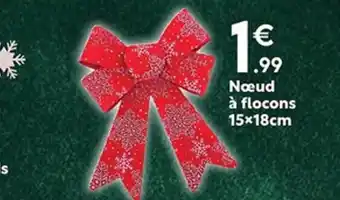 Maxi Bazar Nœud à flocons offre