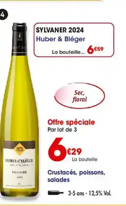 Maximo Sylvaner 2024 huber & bléger offre