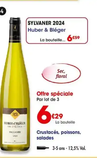 Maximo Sylvaner 2024 huber & bléger offre