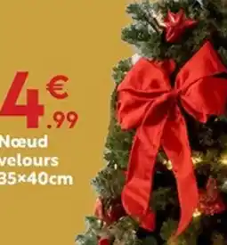 Maxi Bazar Nœud velours offre