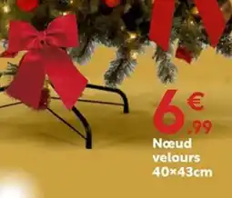 Maxi Bazar Nœud velours offre