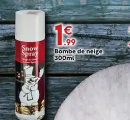 Maxi Bazar Bombe de neige offre