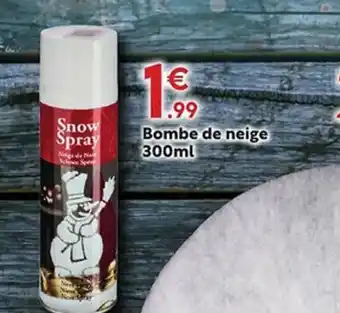 Maxi Bazar Bombe de neige offre